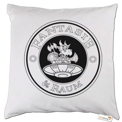 Motiv: Kissen - Logo schwarz weiss - bestimme auf Wunsch Details wie Produkt, Grösse, Farbe und Position selbst ! Motiv: Kissen - Logo schwarz weiss