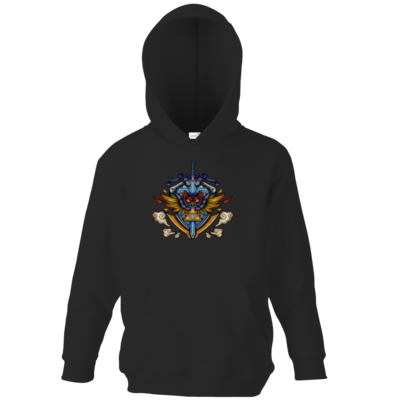 Motiv: Kids Hooded Sweat - Hyrule_Color - bestimme auf Wunsch Details wie Produkt, Grösse, Farbe und Position selbst ! Motiv: Kids Hooded Sweat - Hyrule_Color