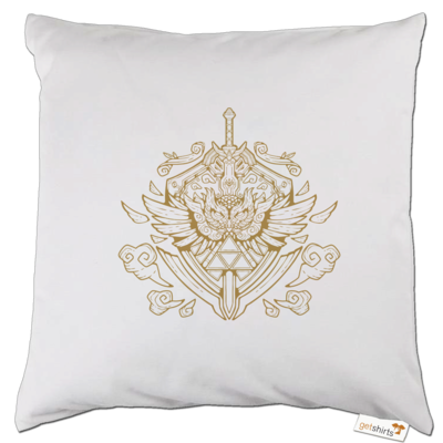 Motiv: Kissen - Hyrule_Gold - bestimme auf Wunsch Details wie Produkt, Grösse, Farbe und Position selbst ! Motiv: Kissen - Hyrule_Gold