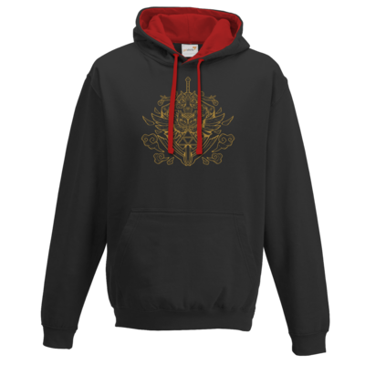 Motiv: Two-Tone Hoodie - Hyrule_Gold - bestimme auf Wunsch Details wie Produkt, Grösse, Farbe und Position selbst ! Motiv: Two-Tone Hoodie - Hyrule_Gold