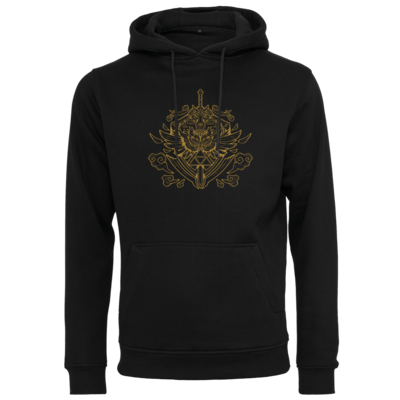 Motiv: Heavy Hoodie - Hyrule_Gold - bestimme auf Wunsch Details wie Produkt, Grösse, Farbe und Position selbst ! Motiv: Heavy Hoodie - Hyrule_Gold