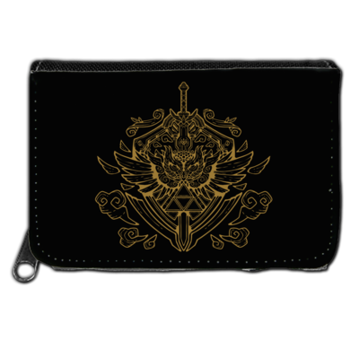 Motiv: Geldboerse - Hyrule_Gold - bestimme auf Wunsch Details wie Produkt, Grösse, Farbe und Position selbst ! Motiv: Geldboerse - Hyrule_Gold