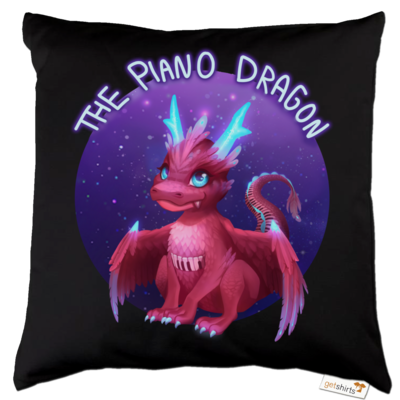 Motiv: Kissen Baumwolle - RedPianoDragon - bestimme auf Wunsch Details wie Produkt, Grösse, Farbe und Position selbst ! Motiv: Kissen Baumwolle - RedPianoDragon