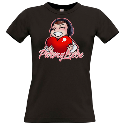 Motiv: T-Shirt Damen Premium FAIR WEAR - ParmyLiebe - bestimme auf Wunsch Details wie Produkt, Grösse, Farbe und Position selbst ! Motiv: T-Shirt Damen Premium FAIR WEAR - ParmyLiebe