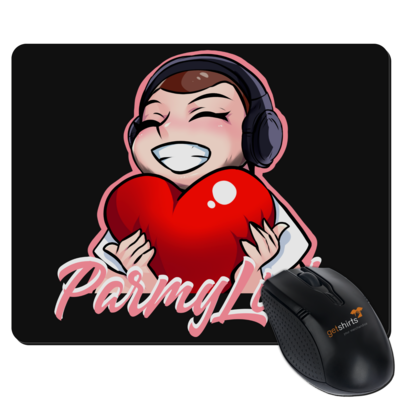 Motiv: Mousepad Textil - ParmyLiebe - bestimme auf Wunsch Details wie Produkt, Grösse, Farbe und Position selbst ! Motiv: Mousepad Textil - ParmyLiebe