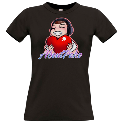 Motiv: T-Shirt Damen Premium FAIR WEAR - AboutPako Emote - bestimme auf Wunsch Details wie Produkt, Grösse, Farbe und Position selbst ! Motiv: T-Shirt Damen Premium FAIR WEAR - AboutPako Emote