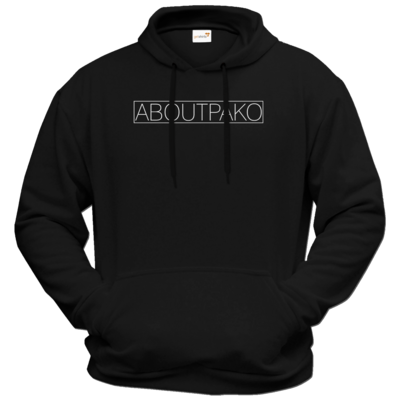 Motiv: Hoodie Premium FAIR WEAR - AboutPako Schriftzug - bestimme auf Wunsch Details wie Produkt, Grösse, Farbe und Position selbst ! Motiv: Hoodie Premium FAIR WEAR - AboutPako Schriftzug