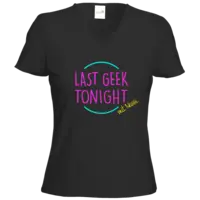 Motiv: T-Shirts Damen V-Neck FAIR WEAR - LGT Logo 