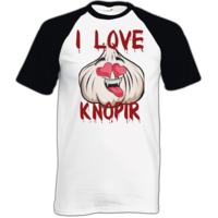 Motiv: TShirt Baseball - Love-Knopir - bestimme auf Wunsch Details wie Produkt, Grösse, Farbe und Position selbst ! Motiv: TShirt Baseball - Love-Knopir