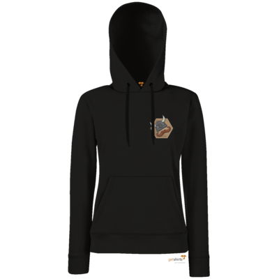 Motiv: Hoodie Damen Classic - Die Alriks Logo - bestimme auf Wunsch Details wie Produkt, Grösse, Farbe und Position selbst ! Motiv: Hoodie Damen Classic - Die Alriks Logo