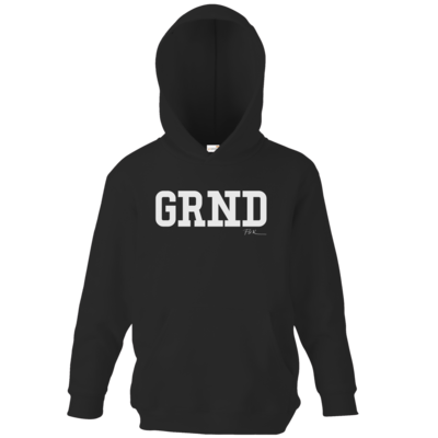 Motiv: Kids Hooded Sweat - GRND - bestimme auf Wunsch Details wie Produkt, Grösse, Farbe und Position selbst ! Motiv: Kids Hooded Sweat - GRND