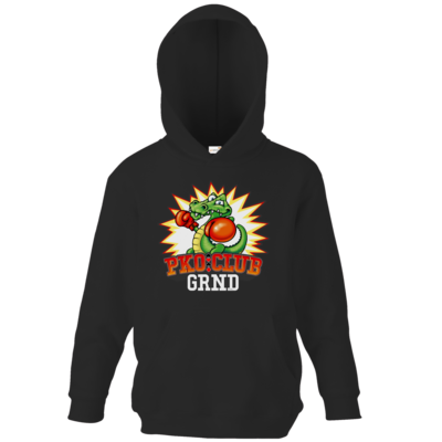 Motiv: Kids Hooded Sweat - PKO Club - bestimme auf Wunsch Details wie Produkt, Grösse, Farbe und Position selbst ! Motiv: Kids Hooded Sweat - PKO Club