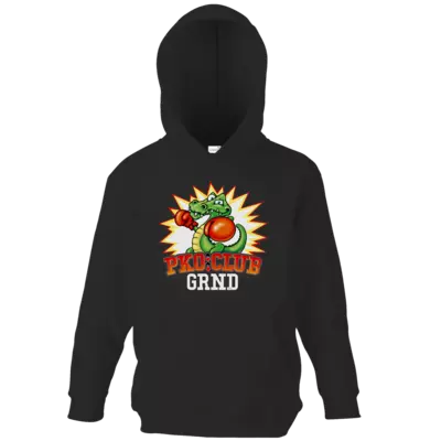 Motiv: Kids Hooded Sweat - PKO Club - bestimme auf Wunsch Details wie Produkt, Grösse, Farbe und Position selbst ! Motiv: Kids Hooded Sweat - PKO Club