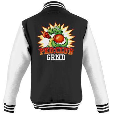 Motiv: College Jacke - PKO Club - bestimme auf Wunsch Details wie Produkt, Grösse, Farbe und Position selbst ! Motiv: College Jacke - PKO Club