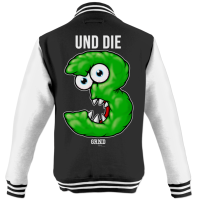 Motiv: College Jacke - 3 - bestimme auf Wunsch Details wie Produkt, Grösse, Farbe und Position selbst ! Motiv: College Jacke - 3