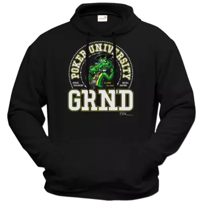 Motiv: Hoodie Premium FAIR WEAR - Kroko University - bestimme auf Wunsch Details wie Produkt, Grösse, Farbe und Position selbst ! Motiv: Hoodie Premium FAIR WEAR - Kroko University