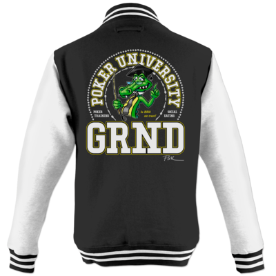 Motiv: College Jacke - Kroko University - bestimme auf Wunsch Details wie Produkt, Grösse, Farbe und Position selbst ! Motiv: College Jacke - Kroko University