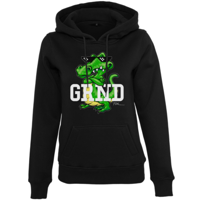 Motiv: Womens Heavy Hoody - Kalle Kroko - bestimme auf Wunsch Details wie Produkt, Grösse, Farbe und Position selbst ! Motiv: Womens Heavy Hoody - Kalle Kroko