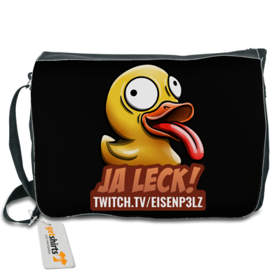 Motiv: Schultertasche - Leckente - bestimme auf Wunsch Details wie Produkt, Grösse, Farbe und Position selbst ! Motiv: Schultertasche - Leckente