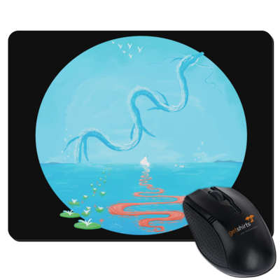 Motiv: Mousepad Textil - Spirit Dragon - bestimme auf Wunsch Details wie Produkt, Grösse, Farbe und Position selbst ! Motiv: Mousepad Textil - Spirit Dragon