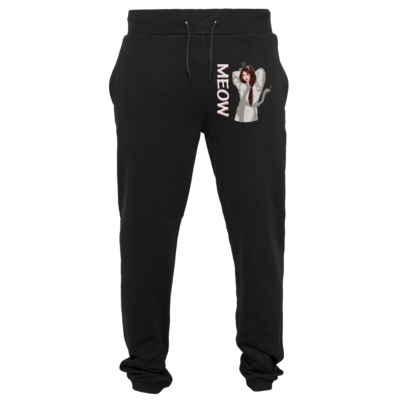 Motiv: Heavy Sweatpants - Cat Woman - bestimme auf Wunsch Details wie Produkt, Grösse, Farbe und Position selbst ! Motiv: Heavy Sweatpants - Cat Woman