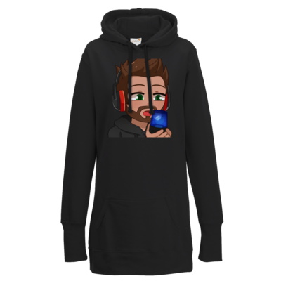Motiv: Lady Longline Hoodie - bestimme auf Wunsch Details wie Produkt, Grösse, Farbe und Position selbst ! Motiv: Lady Longline Hoodie