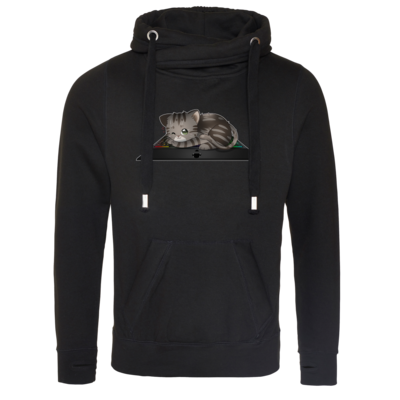 Motiv: Cross Neck Hoodie - LuniLP - bestimme auf Wunsch Details wie Produkt, Grösse, Farbe und Position selbst ! Motiv: Cross Neck Hoodie - LuniLP