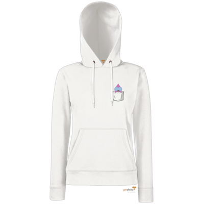 Motiv: Hoodie Damen Classic - Taschenzudle - bestimme auf Wunsch Details wie Produkt, Grösse, Farbe und Position selbst ! Motiv: Hoodie Damen Classic - Taschenzudle