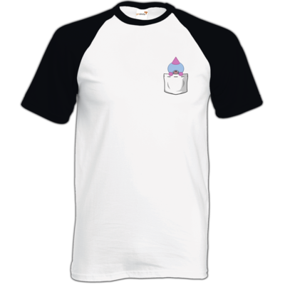 Motiv: TShirt Baseball - Taschenzudle - bestimme auf Wunsch Details wie Produkt, Grösse, Farbe und Position selbst ! Motiv: TShirt Baseball - Taschenzudle