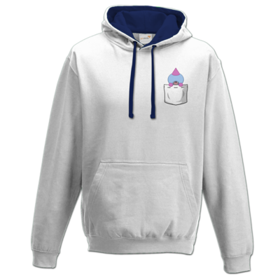 Motiv: Two-Tone Hoodie - Taschenzudle - bestimme auf Wunsch Details wie Produkt, Grösse, Farbe und Position selbst ! Motiv: Two-Tone Hoodie - Taschenzudle