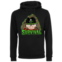 Motiv: Heavy Hoodie - Survival - bestimme auf Wunsch Details wie Produkt, Grösse, Farbe und Position selbst ! Motiv: Heavy Hoodie - Survival