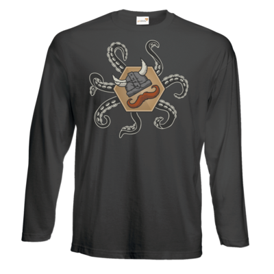 Motiv: Exact 190 Longsleeve FAIR WEAR - Logo & Tentakel - bestimme auf Wunsch Details wie Produkt, Grösse, Farbe und Position selbst ! Motiv: Exact 190 Longsleeve FAIR WEAR - Logo & Tentakel