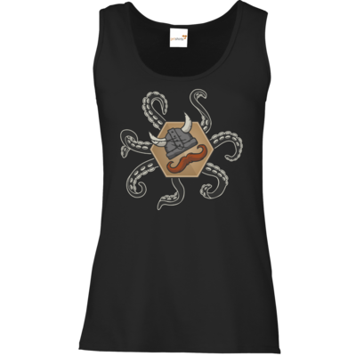 Motiv: Tank Top Damen Classic - Logo & Tentakel 