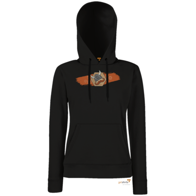 Motiv: Hoodie Damen Classic - Logo & Paint - bestimme auf Wunsch Details wie Produkt, Grösse, Farbe und Position selbst ! Motiv: Hoodie Damen Classic - Logo & Paint