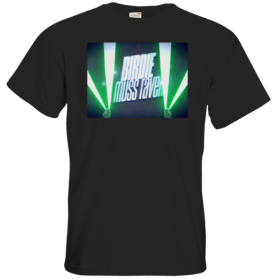 Motiv: T-Shirt Premium FAIR WEAR - Birdie muss raven - bestimme auf Wunsch Details wie Produkt, Grösse, Farbe und Position selbst ! Motiv: T-Shirt Premium FAIR WEAR - Birdie muss raven