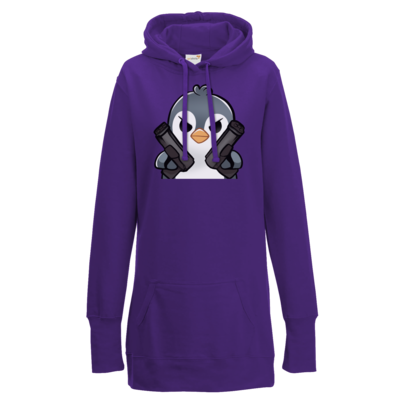 Motiv: Lady Longline Hoodie - PewPew - bestimme auf Wunsch Details wie Produkt, Grösse, Farbe und Position selbst ! Motiv: Lady Longline Hoodie - PewPew
