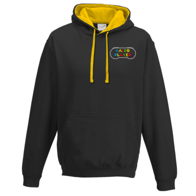 Motiv: Two-Tone Hoodie - Kaizo Player - bestimme auf Wunsch Details wie Produkt, Grösse, Farbe und Position selbst ! Motiv: Two-Tone Hoodie - Kaizo Player