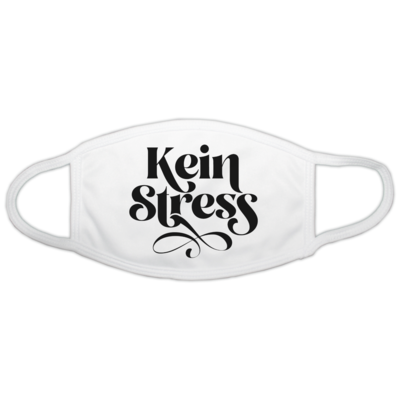 Motiv: Gesichtsmaske - Kein Stress