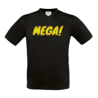 Motiv: T-Shirt V-Neck FAIR WEAR - MEGA! - bestimme auf Wunsch Details wie Produkt, Grösse, Farbe und Position selbst ! Motiv: T-Shirt V-Neck FAIR WEAR - MEGA!