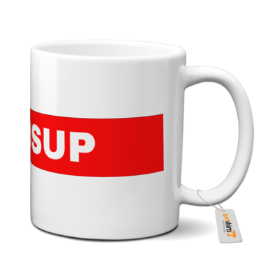 Motiv: Tasse - HandsUp - Rot