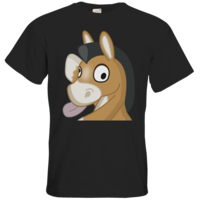 Motiv: T-Shirt Premium FAIR WEAR - Pony - bestimme auf Wunsch Details wie Produkt, Grösse, Farbe und Position selbst ! Motiv: T-Shirt Premium FAIR WEAR - Pony