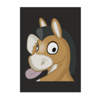 Motiv: Poster A1 - Pony - bestimme auf Wunsch Details wie Produkt, Grösse, Farbe und Position selbst ! Motiv: Poster A1 - Pony