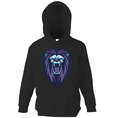 Motiv: Kids Hooded Sweat - Lion - bestimme auf Wunsch Details wie Produkt, Grösse, Farbe und Position selbst ! Motiv: Kids Hooded Sweat - Lion