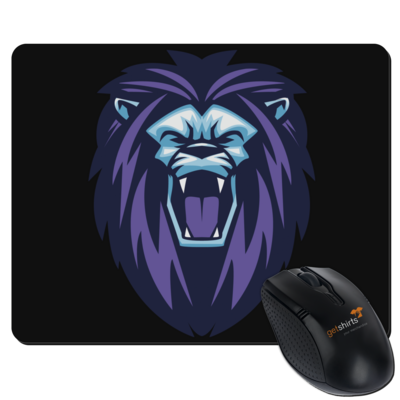 Motiv: Mousepad Textil - Lion - bestimme auf Wunsch Details wie Produkt, Grösse, Farbe und Position selbst ! Motiv: Mousepad Textil - Lion