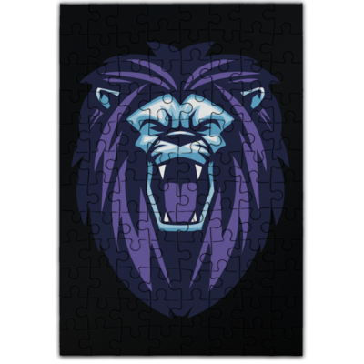 Motiv: Puzzle - Lion - bestimme auf Wunsch Details wie Produkt, Grösse, Farbe und Position selbst ! Motiv: Puzzle - Lion