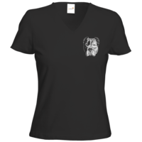 Motiv: T-Shirt Damen V-Neck Classic - Jack - bestimme auf Wunsch Details wie Produkt, Grösse, Farbe und Position selbst ! Motiv: T-Shirt Damen V-Neck Classic - Jack