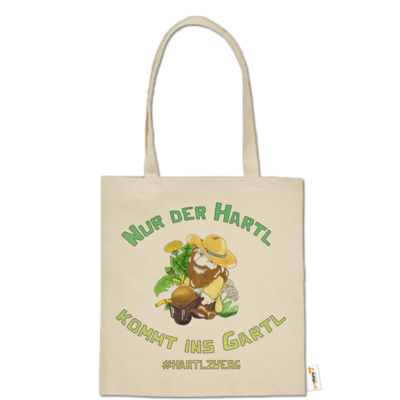 Motiv: Baumwolltasche - HartlZwerg - bestimme auf Wunsch Details wie Produkt, Grösse, Farbe und Position selbst ! Motiv: Baumwolltasche - HartlZwerg