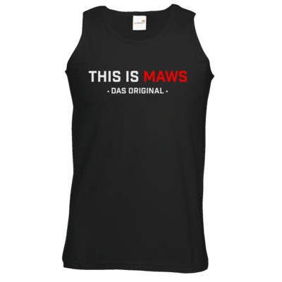 Motiv: Athletic Vest - This Is MAWS - bestimme auf Wunsch Details wie Produkt, Grösse, Farbe und Position selbst ! Motiv: Athletic Vest - This Is MAWS