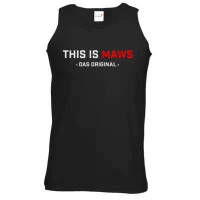 Motiv: Athletic Vest - This Is MAWS - bestimme auf Wunsch Details wie Produkt, Grösse, Farbe und Position selbst ! Motiv: Athletic Vest - This Is MAWS