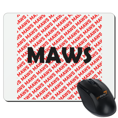 Motiv: Mousepad Textil - MAWS - bestimme auf Wunsch Details wie Produkt, Grösse, Farbe und Position selbst ! Motiv: Mousepad Textil - MAWS